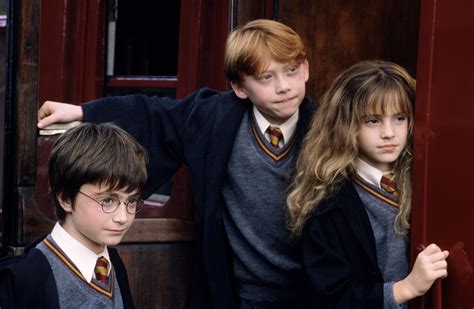 Trio Harry Potter na premiére
