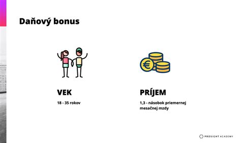 Základné podmienky daňového bonusu