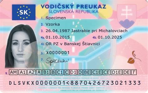 Vodičský preukaz EÚ a registračné značky