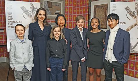 Angelina Jolie a jej deti na verejnom podujatí
