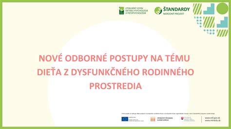 Dieťa v bezpečí rodinného prostredia