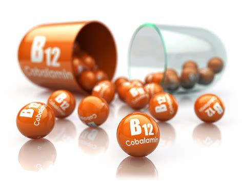 Molekulárna štruktúra vitamínu B12 (kobalamín)