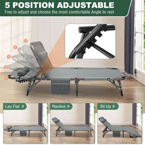 Infographic of adjustable cot levels