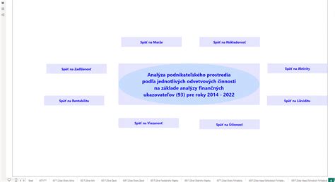analýza finančných výkazov a grafické znázornenie stability subjektu