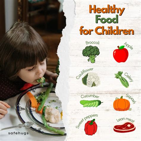 Healthy food for children
