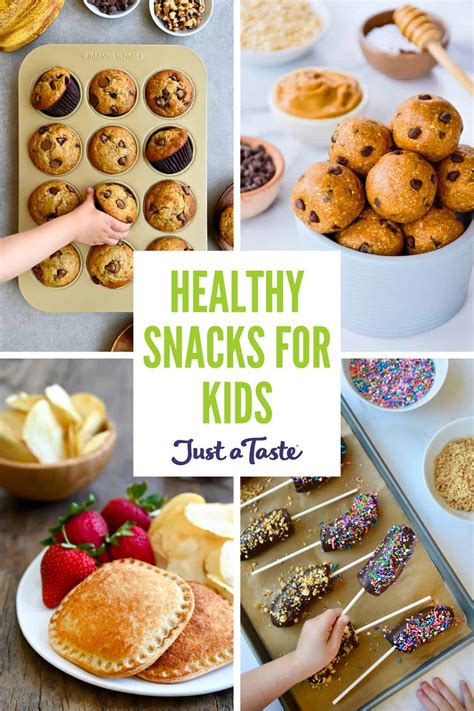 Children learning to bake healthy snacks
