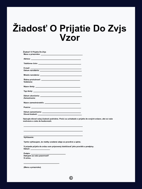 Ilustrácia formulára žiadosti o prijatie do jaslí