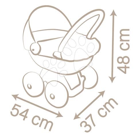 Ilustrácia dieťaťa hrajúceho sa s kočíkom pre bábiku v parku