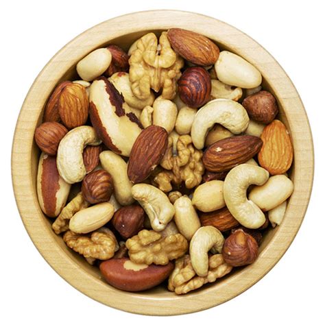 Rôzne druhy rýb a orechov