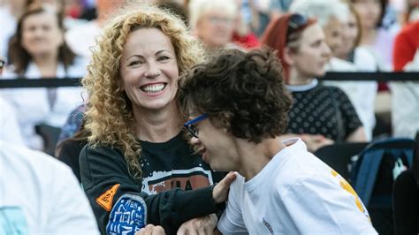 Diana Mórová so synom Quidom na spoločenskej udalosti