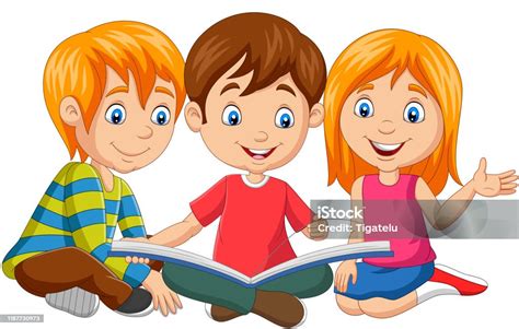 Deti si čítajú knihu na rôznych miestach, podľa vlastnej chuti