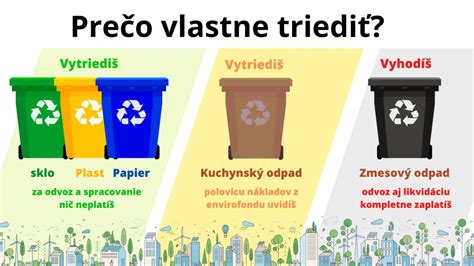 triedenie odpadu a environmentálna osveta