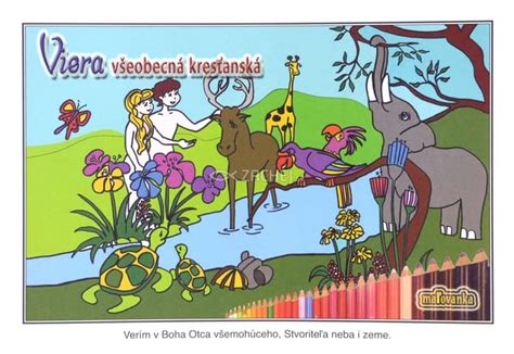 Obal knihy Omaľovanka - Viera všeobecná kresťanská