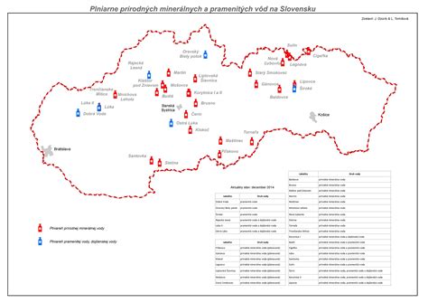 Mapa kúpeľov pre alergikov na Slovensku