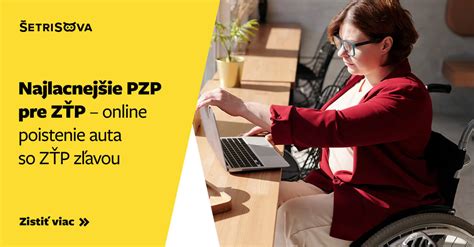 Zľavy na povinné poistenie vozidla pre ZŤP