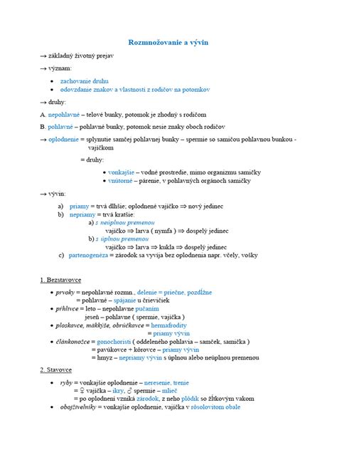 Vývin reči diagram
