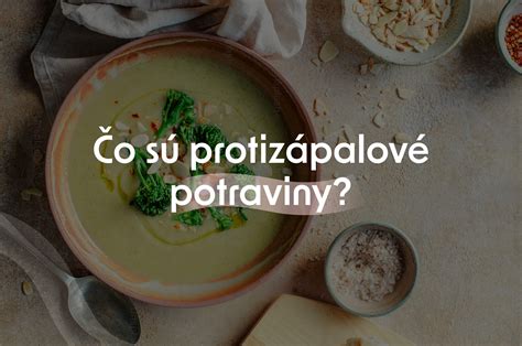 Protizápalové potraviny infographic