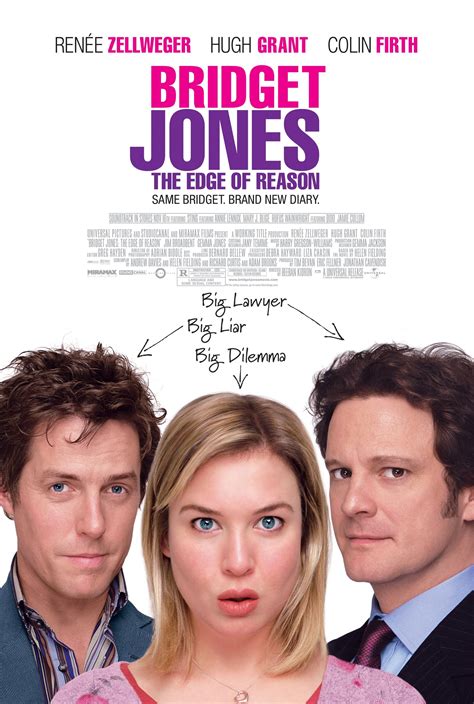 Bridget Jones: The Edge of Reason movie poster with music