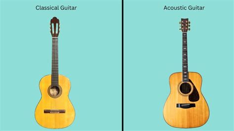 Acoustic and classical guitars