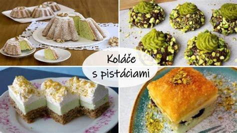 Výber jedál s pistáciami (sladké a slané)