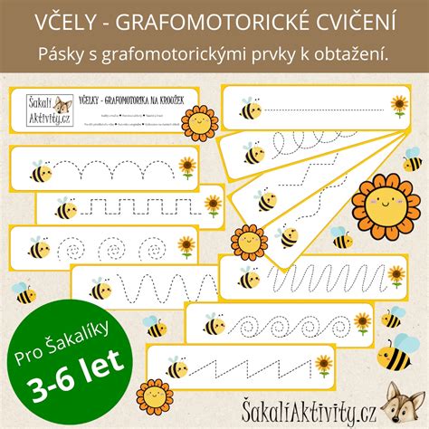 Ukážka grafomotorických cvičení pre budúcich prvákov