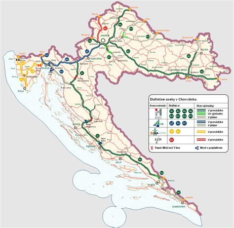 Infografika: Prehľad rýchlostných limitov a pokút v Chorvátsku