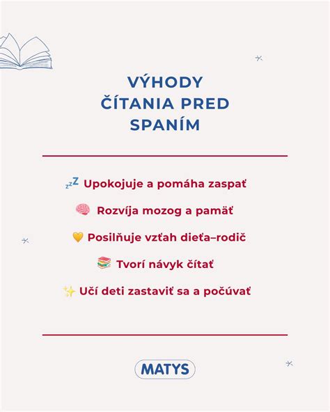 Výhody čítania pre deti