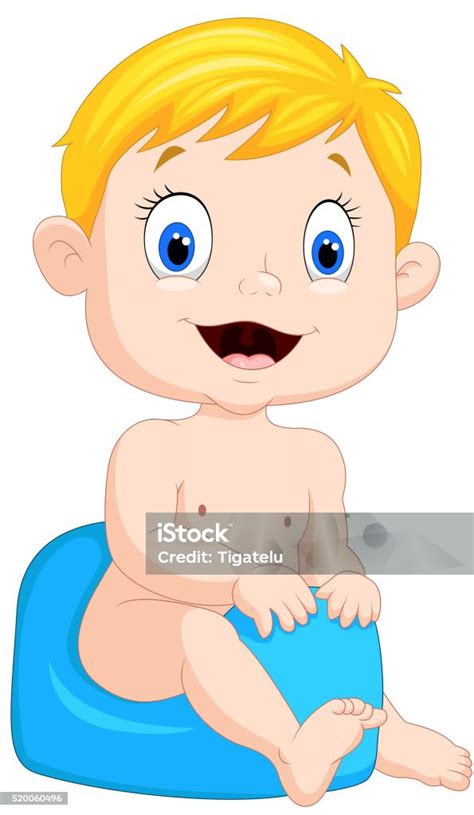 Dieťa sediace na nočníku