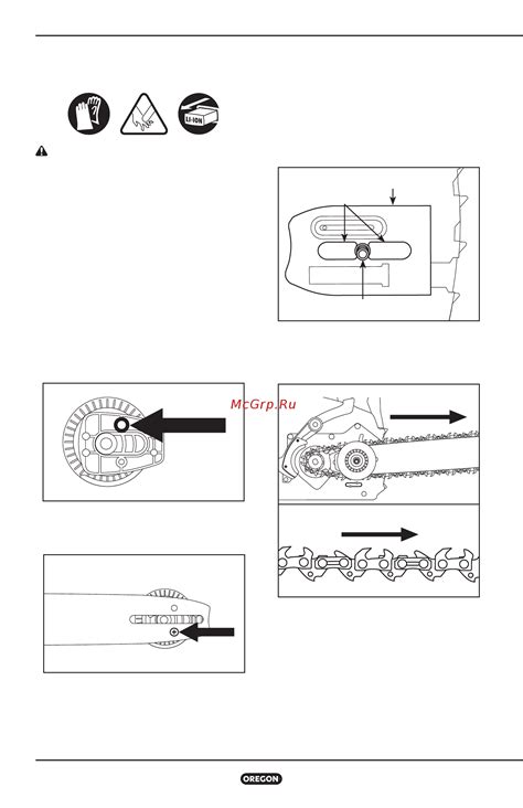 detail pílovej reťaze a vodiacej lišty motorovej píly
