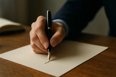 Ukážka rôznych typov papiera a ich vplyvu na písmo plniacim perom
