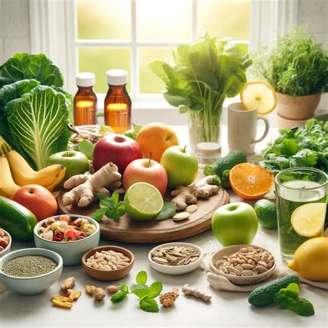 Ilustrácia znázorňujúca rôzne potraviny podporujúce spánok