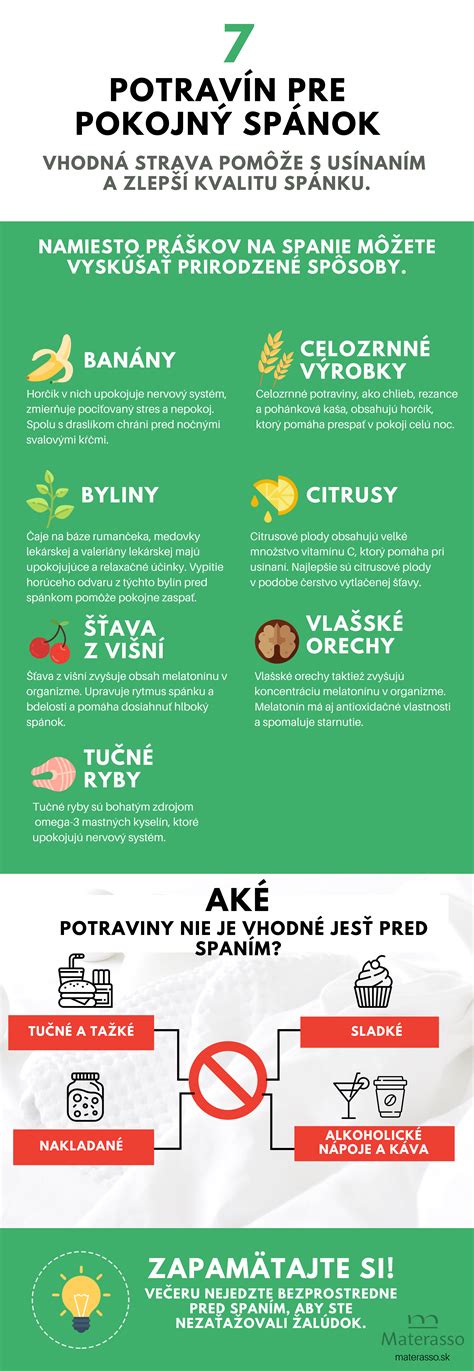 infografika: zoznam potravín a návykov, ktorým sa pred spaním vyhnúť