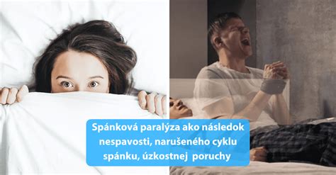 Zobrazenie človeka v stave spánkovej paralýzy, ktorý sa snaží pohnúť