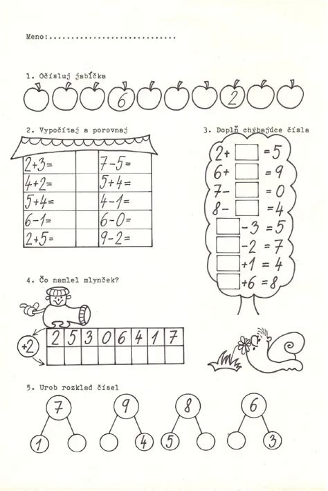Detská matematika a problémy s počítaním
