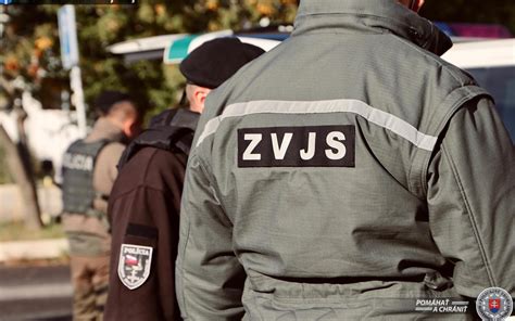 Obrázok: Pracovník Zboru väzenskej a justičnej stráže v akcii
