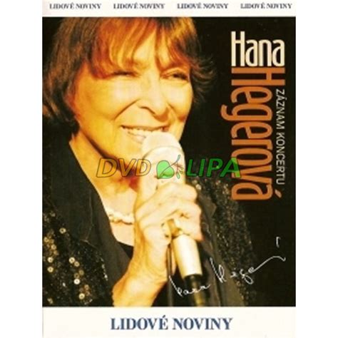 Hana Hegerová na pódiu počas koncertu