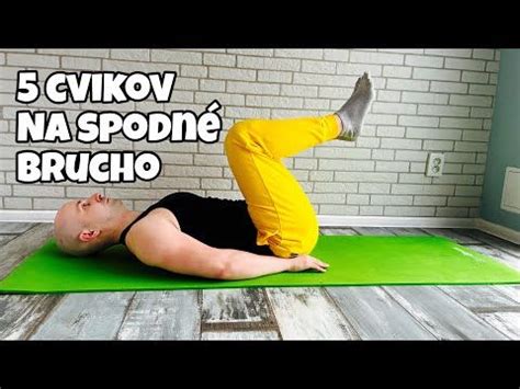 Ilustrácia série cvikov na spodné brucho