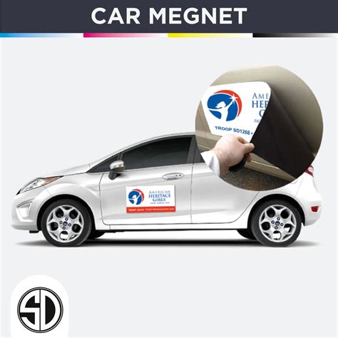 Proper placement of car magnet