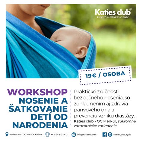 Správne nosenie bábätka v polohe klokan