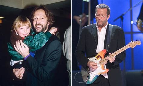 Eric Clapton a jeho syn Conor