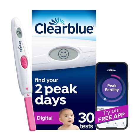 Clearblue Digital display examples