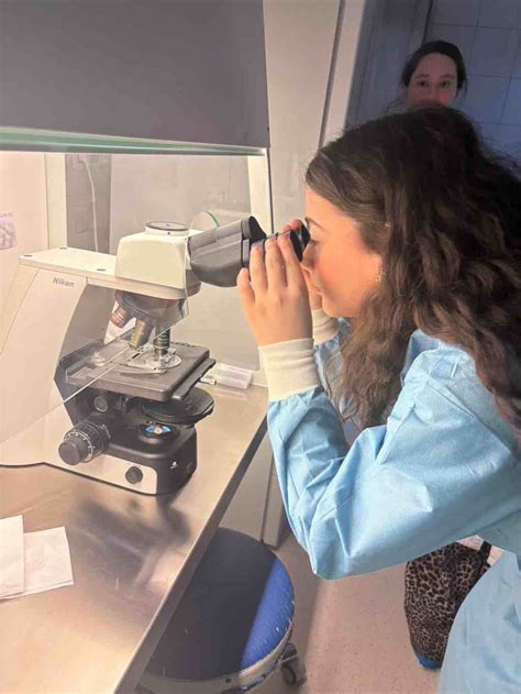 moderné laboratórium asistovanej reprodukcie s mikroskopickou technikou