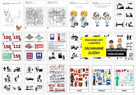 Záchranné zložky na sídlisku