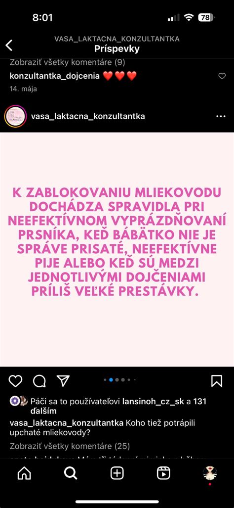 Zablokovaný mliekovod a mliečny pľuzgier