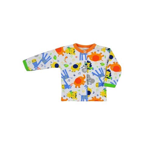 Dojčenský kabátik Bobas Fashion Zoo s potlačou zvieratiek