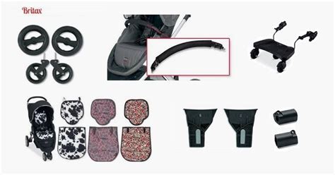 Britax stroller spare parts diagram