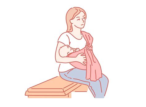 Matka dojčiaca dieťa v rôznych polohách