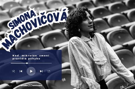 Portrét Dominiky Kavaschovej na divadelnom javisku