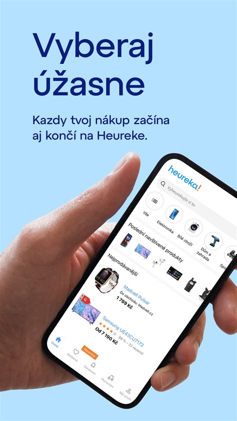 Screenshot webstránky Heureka.sk s recenziami produktov