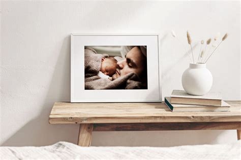 Rodinné fotografie pri personalizovanom drevenom ráme